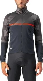 Castelli Finestre Fahrradjacke light black/dark grey/red (Herren)