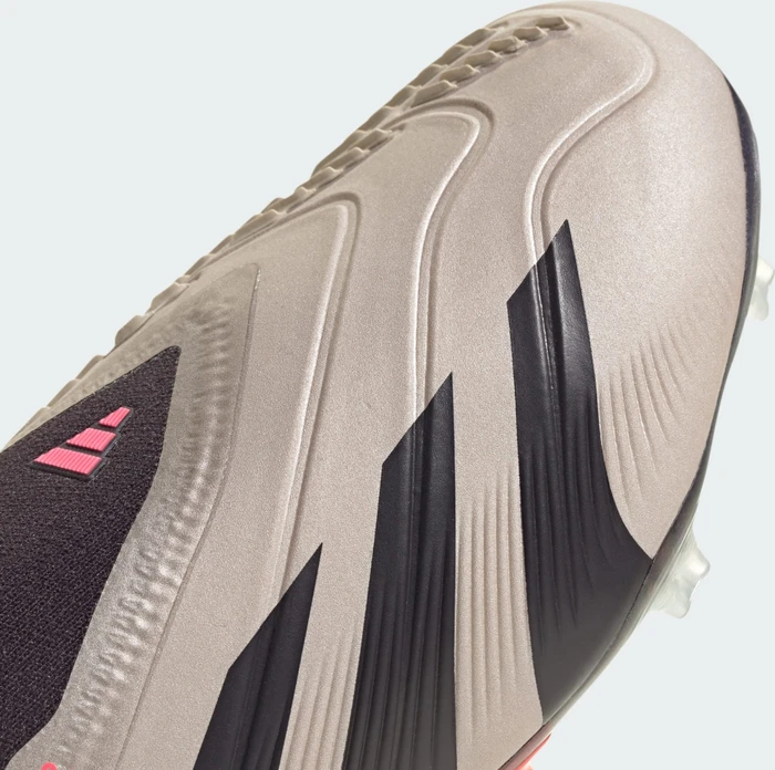 adidas Predator Elite Laceless FG platinum metallic/aurora black/carbon (Junior)