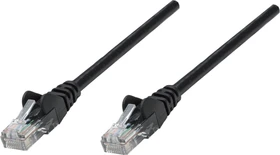 Intellinet Patchkabel, Cat6, S/FTP, RJ-45/RJ-45, 0.25m, schwarz
