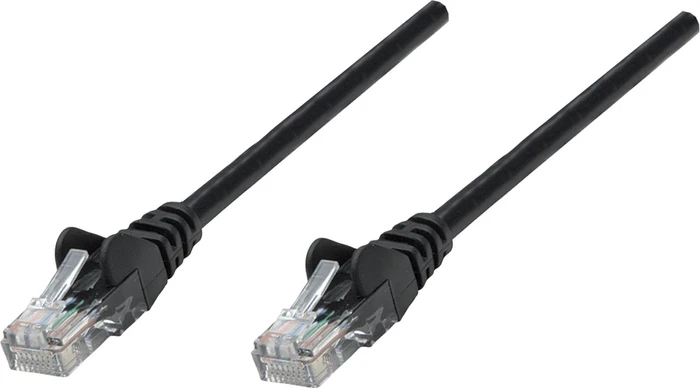 Intellinet Patchkabel, Cat6, S/FTP, RJ-45/RJ-45, 0.25m, schwarz