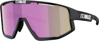 Bliz Fusion Small matt black/brown-red multi