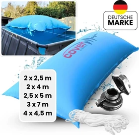 Covermio XXL Poolkissen eckig Abdeckung 250x200x120cm