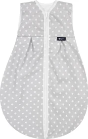 Alvi Molton Sommer-Schlafsack Stars Gr.70, 0.5TOG silber