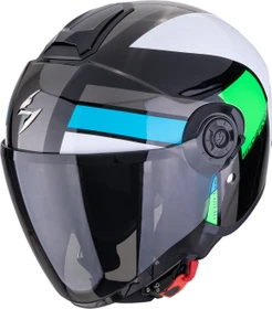 Scorpion EXO-City II Blur schwarz/weiß/grün/blau