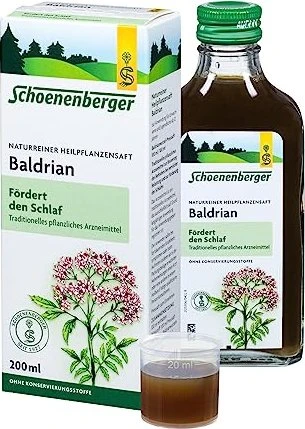 Salus Schoenenberger Baldrian Naturreiner Heilpflanzensaft, 200ml