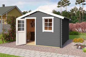 Lasita Maja Wels 3 Gartenhaus carbongrau