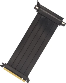 Ashata Riser Kabel, gerade, PCIe 4.0, 400mm, schwarz