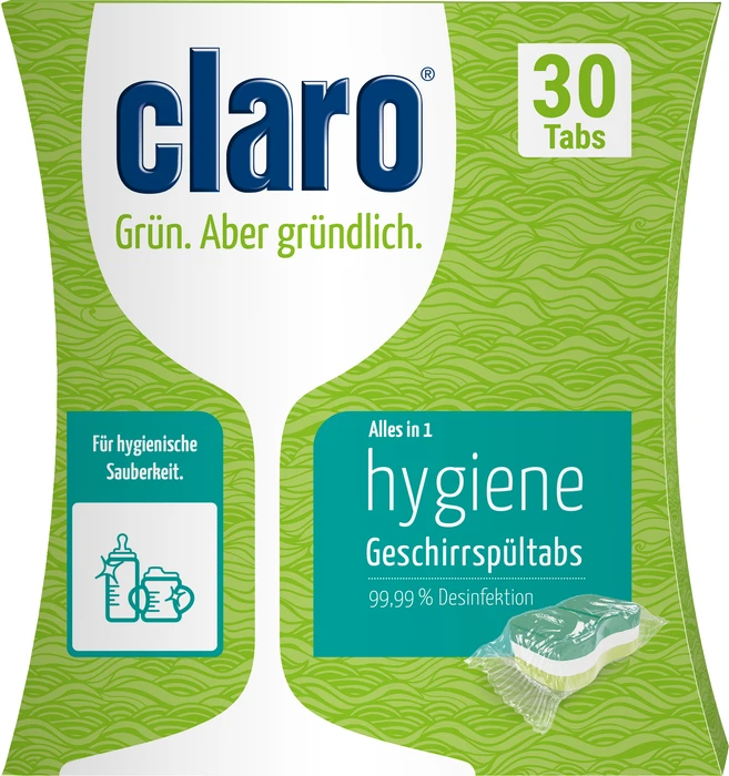 Claro Hygiene Geschirrspültabs