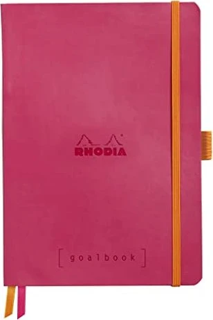 Rhodia Boutique goalbook, A5, kariert, Softcover, pink, 120 Blatt