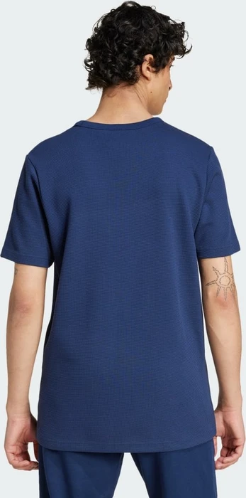 adidas Trefoil Essentials Waffle T-Shirt kurzarm night indigo (Herren)