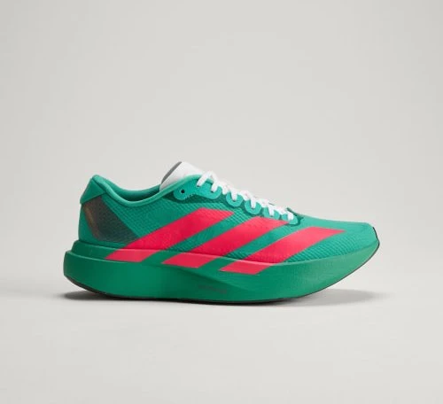 adidas Adizero Evo SL Woven court green/lucid red/cloud white (Herren)