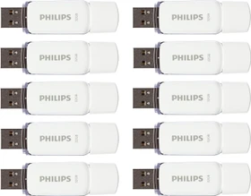 Philips Snow Edition 32GB, USB-A, USB 2.0, 10er-Pack