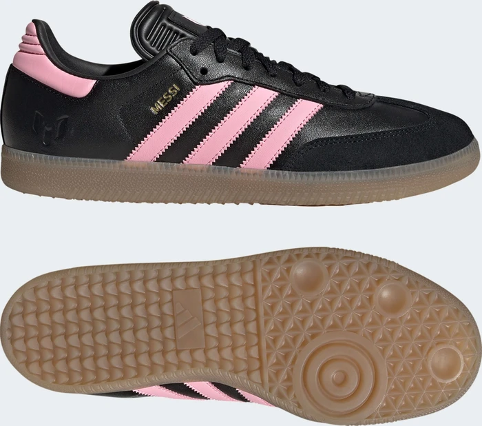 adidas Samba Messi core black/gold metallic/gum