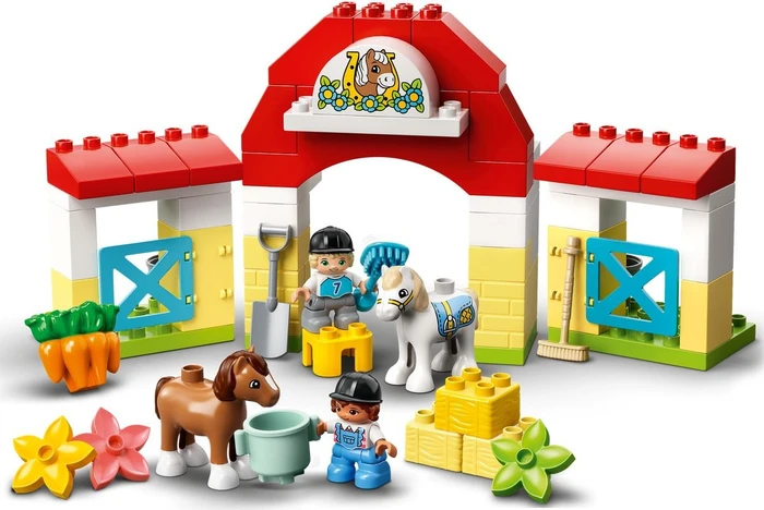 LEGO DUPLO - Pferdestall und Ponypflege