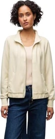Street One Strukturjacke mit Zipper Jacke soft beige (Damen)