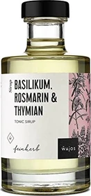 Wajos Tonic Sirup Basilikum Rosmarin & Thymian 200ml