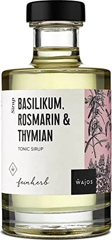 Wajos Tonic Sirup Basilikum Rosmarin & Thymian 200ml
