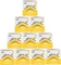 Nasara Kinesiology Tape Rolle 5cm x5m gelb Vorschaubild