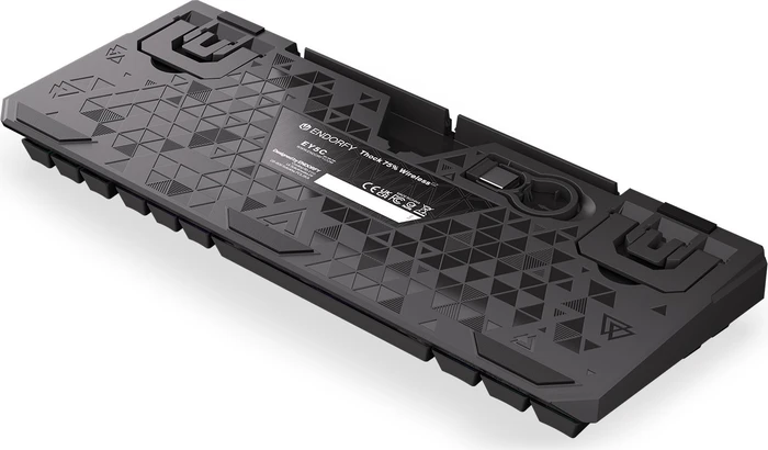 Endorfy Thock 75% Wireless, PBT, LEDs RGB, hot-swap, Black, Kailh Box BLACK, USB/Bluetooth, CZ
