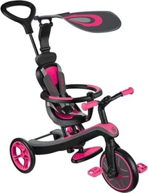 Globber Explorer Trike 4in1 fuchsia pink