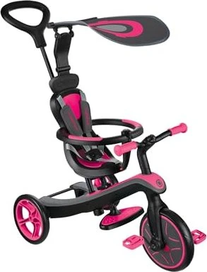 Globber Explorer Trike 4in1 fuchsia pink