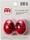 Meinl Plastic Egg Shaker rot, Paar (ES2-R)