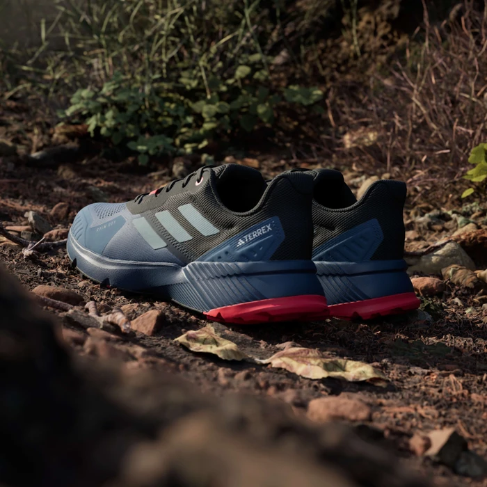 adidas Terrex Soulstride Rain.RDY wonder steel/magic grey/pure ruby (Herren)