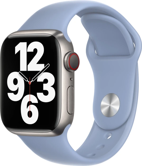Apple Sportarmband Regular für Apple Watch 41mm dunstblau
