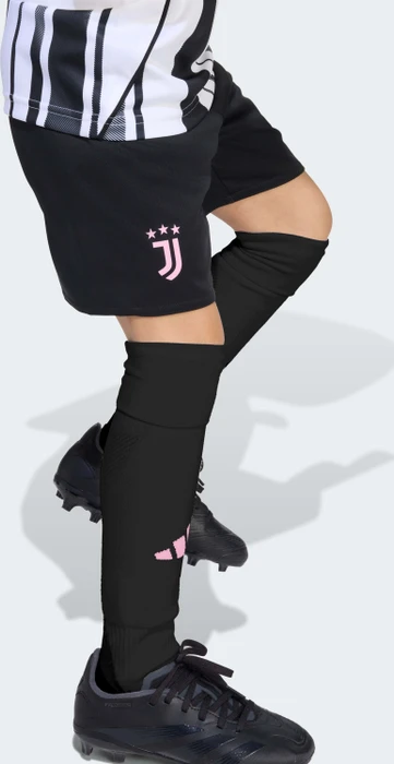 adidas Juventus Turin 2025/2026 Heimausrüstung schwarz/weiß (Junior)