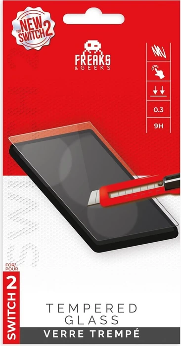 Freaks and Geeks Tempered Glass Bildschirmschutzfolie (Switch 2)