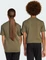 adidas Essentials T-Shirt kurzarm olive strata/black (Junior) Vorschaubild