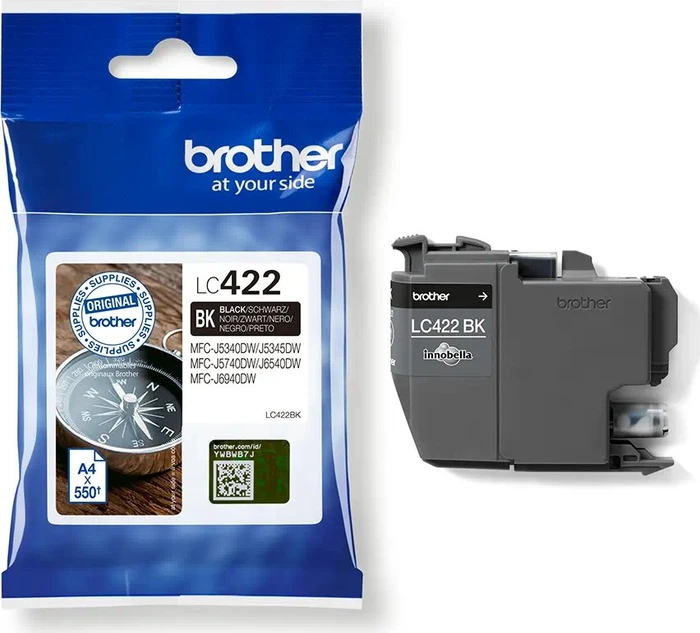 Brother Tinte LC422BK schwarz