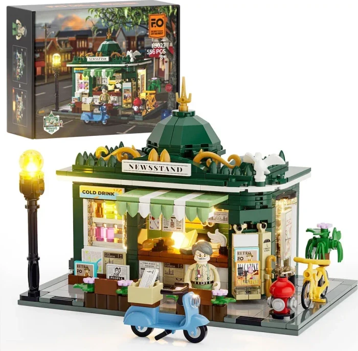 Lumibricks Zeitungskiosk