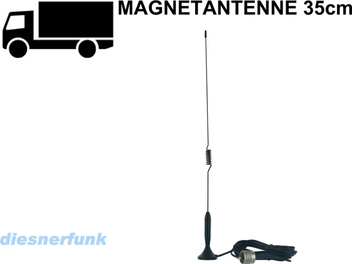 Albrecht Ministar 27, CB-Antenne