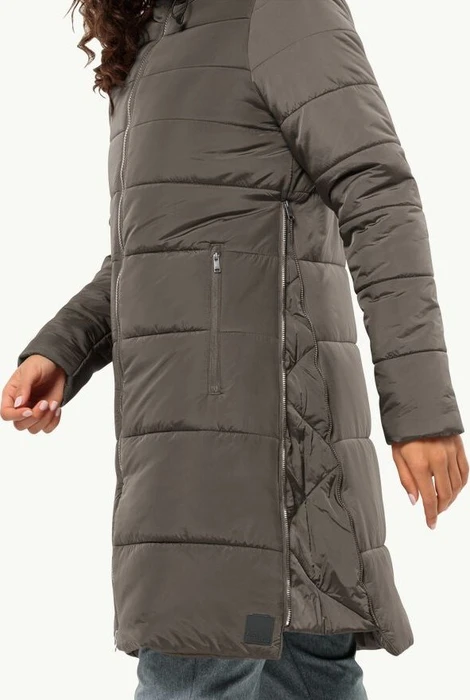 Jack Wolfskin Eisbach Funktionsmantel cold coffee (Damen)