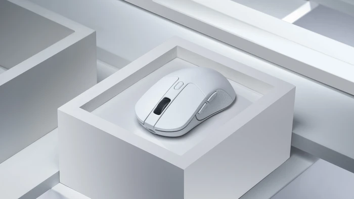 Keychron M3 Wireless Mouse weiß, USB/Bluetooth