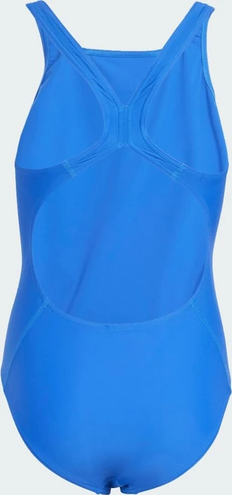 adidas Solid Small Logo Badeanzug royal blue/lucid pink (Junior)
