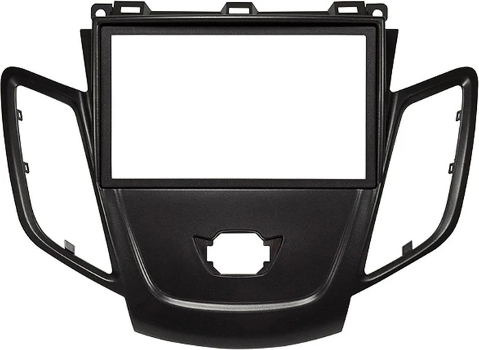 Baseline Einbaurahmen 2-DIN für Ford Fiesta ab 2009 grau