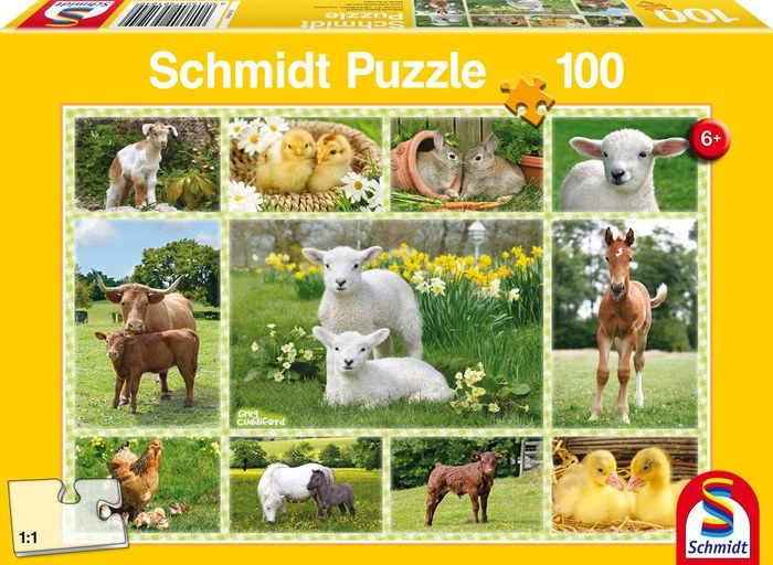 Schmidt Spiele Tierkinder auf dem Bauernhof