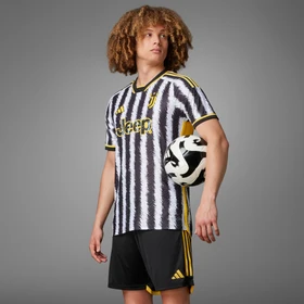 adidas Juventus Turin Authentic 2023/2024 Heimtrikot black/white (Herren)