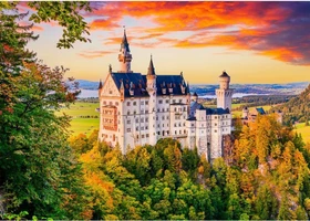 ENJOY Puzzle Neuschwanstein Castle in Autumn