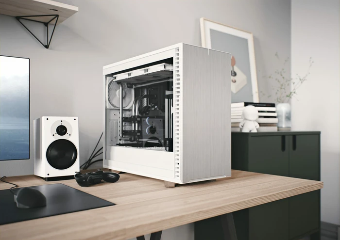 Fractal Design Define 7 Black/White Solid, schallgedämmt