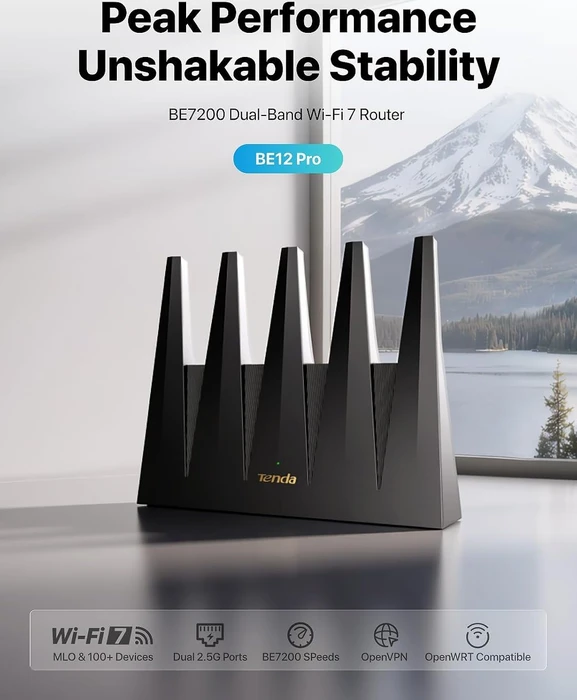 Tenda BE12 Pro, BE7200
