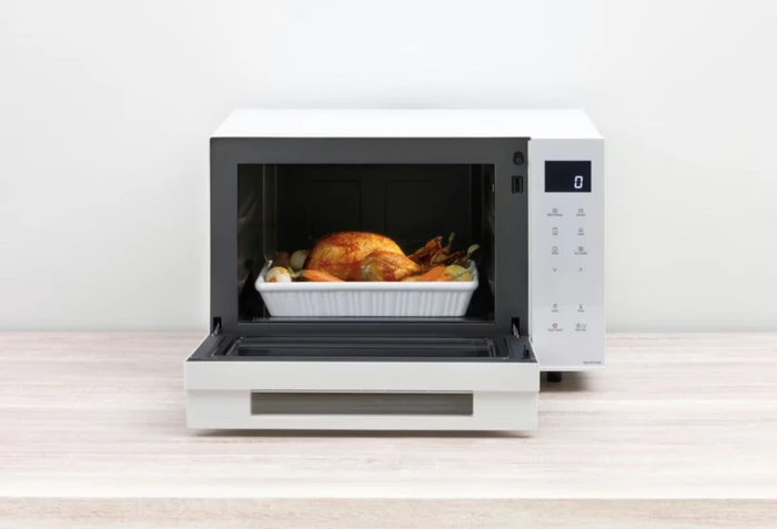 Panasonic NN-DF37PWEPG Mikrowelle mit Grill