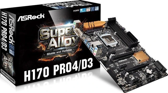 ASRock H170 Pro4/D3 (Intel 1151)