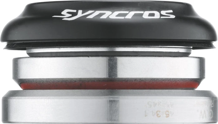 Syncros IS41/28.6 - IS46/34 1 1/8" straight Steuersatz komplett integriert (IS) schwarz
