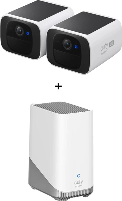 eufy SoloCam S220, 2er Pack mit Homebase