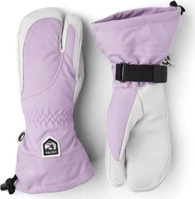 Hestra Heli 3-Finger Skihandschuhe syringa/offwhite (Damen)