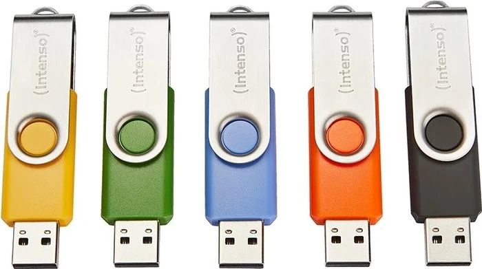 Intenso Basic Line Multipack 16GB, USB-A, USB 2.0, 5er-Pack
