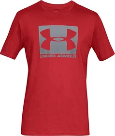 Under Armour Boxed Funktionsshirt kurzarm red/steel (Herren)